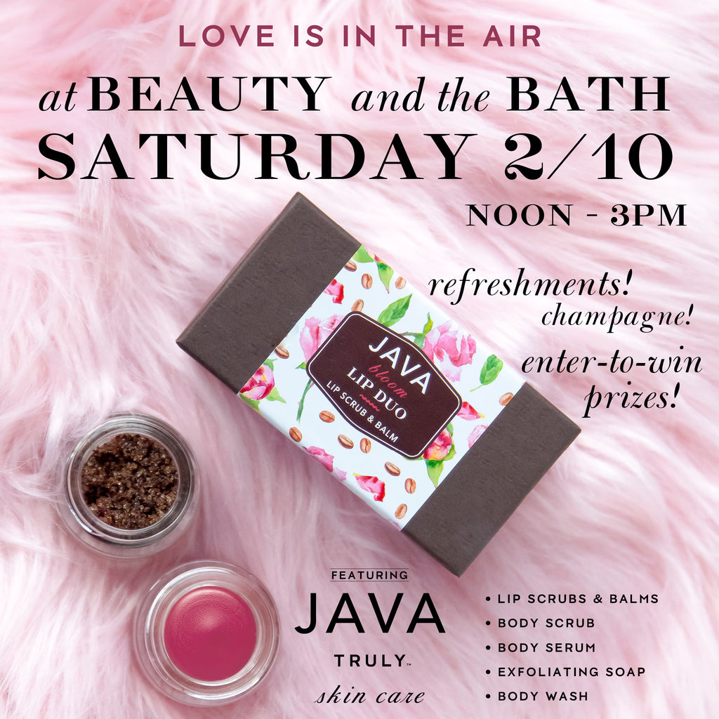 JOIN US FOR SOME BUBBLY, LOVE IS IN THE AIR!