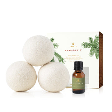 Frasier Fir Wool Dryer Balls & Laundry Fragrance Oil