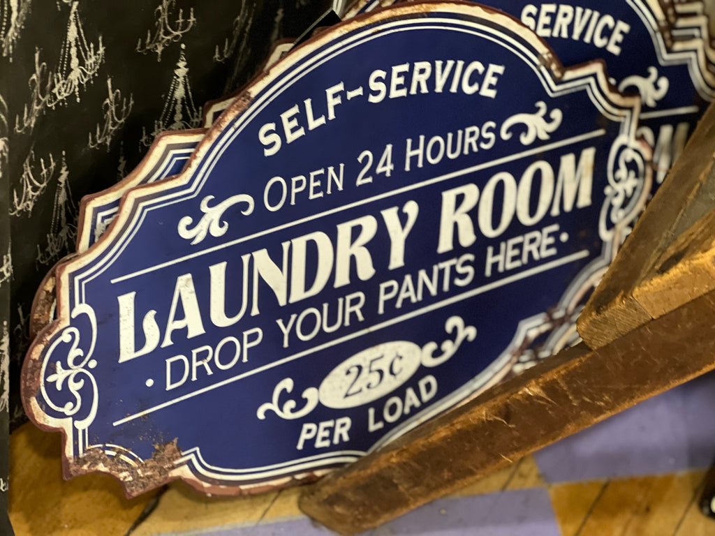Laundry Sign