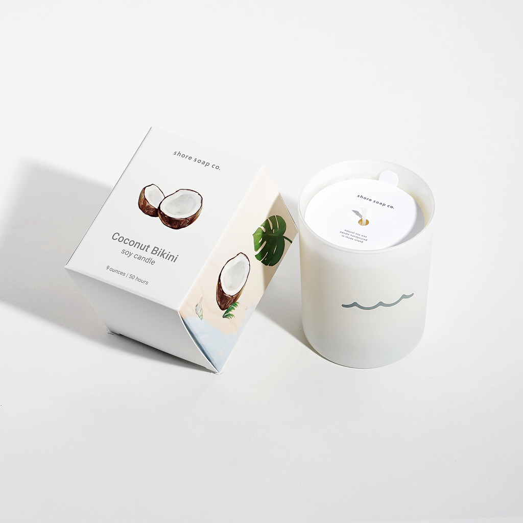 Coconut Bikini Soy Candle