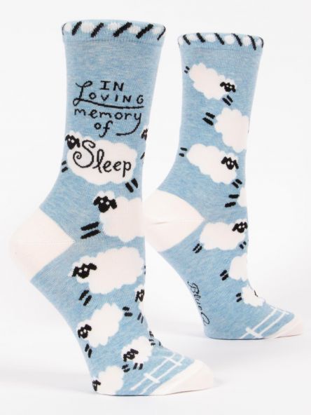 In Loving Memory Of Sleep Crew Socks