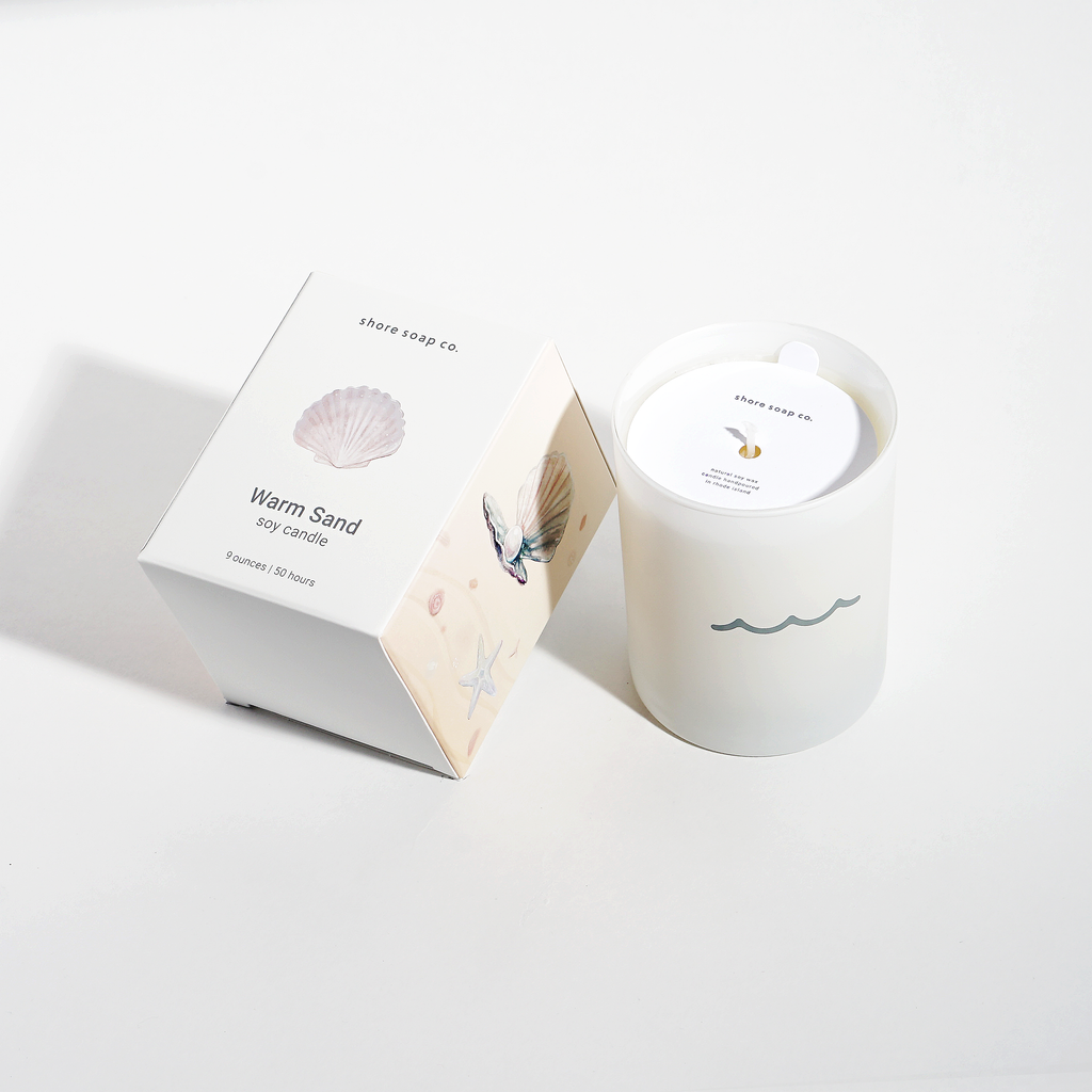 Warm Sand Soy Candle