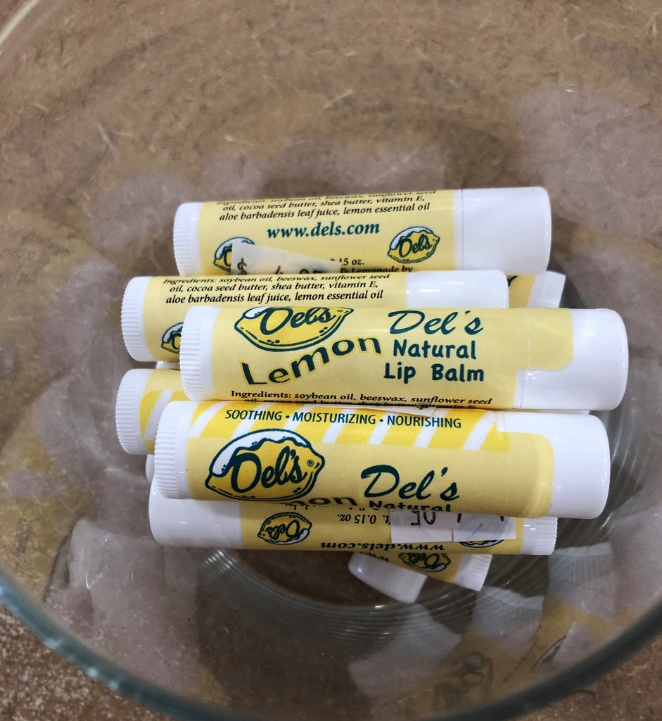 Del's All Natural Lemon Lip Balm